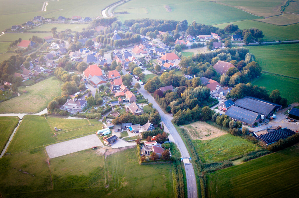 Luchtfoto va Wons